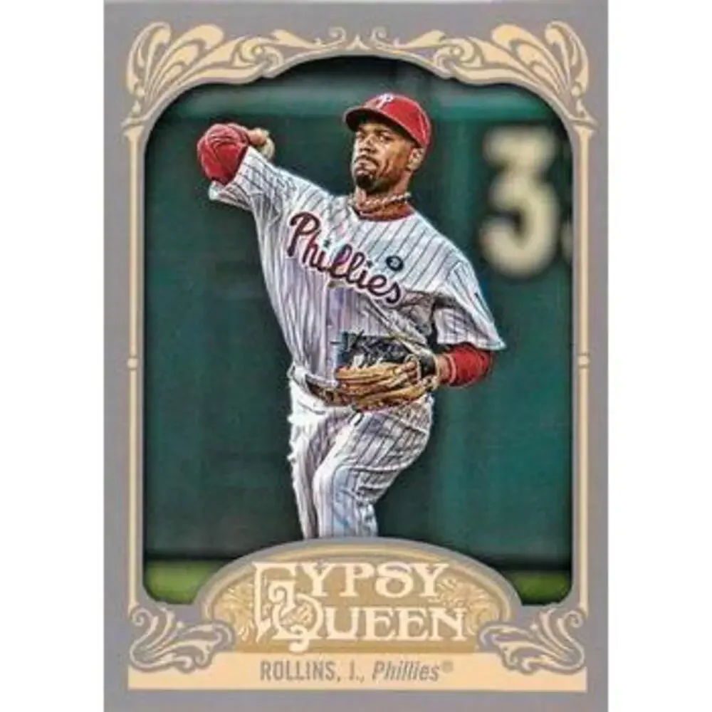 2012 Topps Gypsy Queen Jimmy Rollins # 171 Philadelphia Phillies